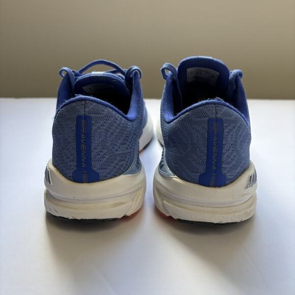 Brooks Womens Ravenna 11 Blue/Coral Running Shoes Size 9 - Picture 2 of 11